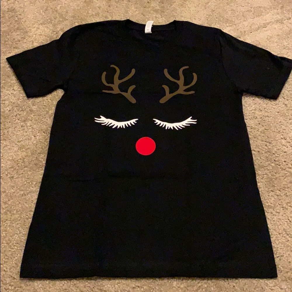 LAST ONE! Reindeer tees! NWOT